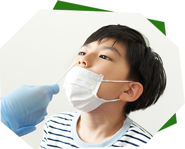 PCR検査のイメージ